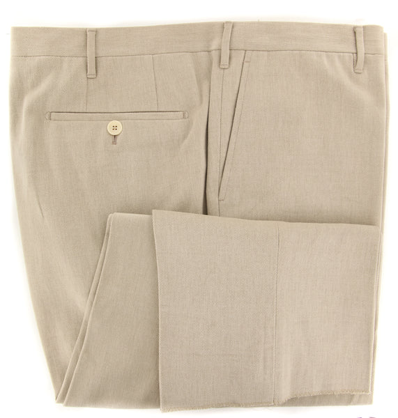 Rota Beige Solid Pants - Full - (CENTO2C661064) - Parent