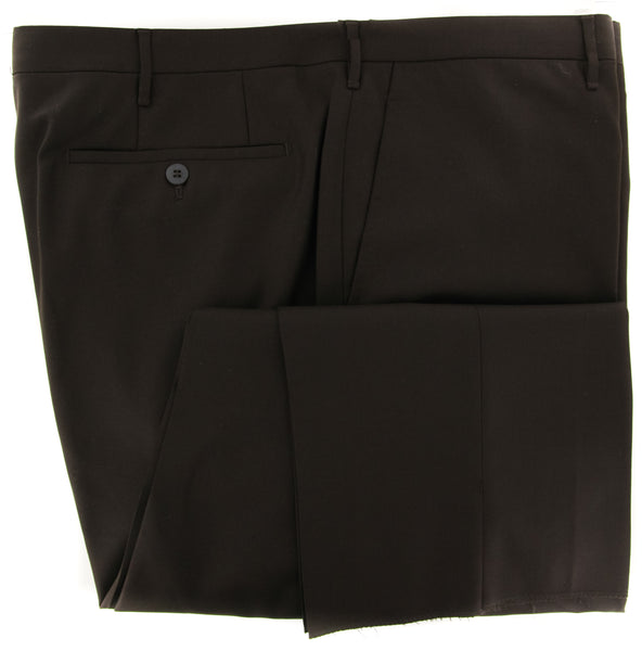Rota Dark Brown Solid Pants - Full - (STEWE2C72013) - Parent
