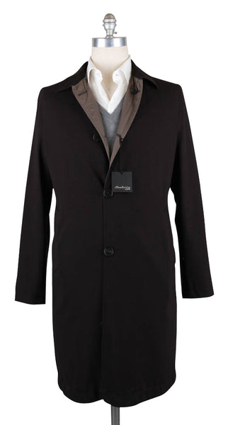 Sartorio Napoli Brown Wool Reversible Coat - 40/50 - (SG0008S495705)