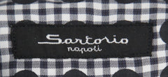 Sartorio Napoli Black Polka Dot Shirt - Slim - (SA-FNCYX5) - Parent
