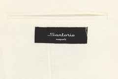Sartorio Napoli White Solid Sportcoat - (SA1027172) - Parent