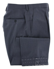 Sartorio Napoli Charcoal Gray Wool Striped Suit - (SA920177) - Parent