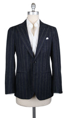 Sartorio Napoli Charcoal Gray Striped Sportcoat - 36/46 - (SA831176)