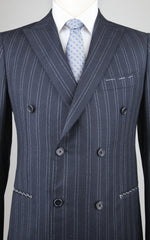 Luigi Borrelli Charcoal Gray Wool Suit - 40/50 - (LIPARE/DP/N/R7)