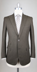 Luigi Borrelli Green Flannel Suit - 40/50 - (LIPARI/B42PL/N/R7)
