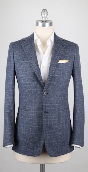 Luigi Borrelli Blue Sportcoat - 38/48 - (LIPARI/B90/V/R7)