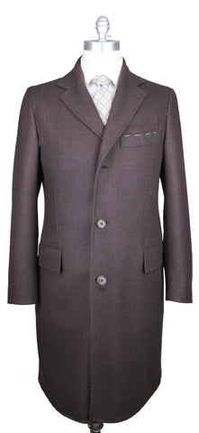 Luigi Borrelli Brown Coat – Size: 40 US / 50 EU