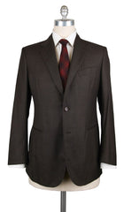 Stile Latino Brown Super 120's Solid Suit - 40/50 - (VAULUCA30B0M30)