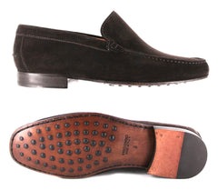 Sutor Mantellassi Dark Brown Suede Shoes - 7/6 - (SM5107743420)