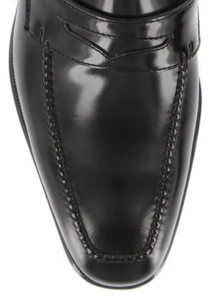? - Sutor Mantellassi Men’s Dress Loafers (Near NEW) sm-m-bs901-2028sc73-vit-nero-  main image 4