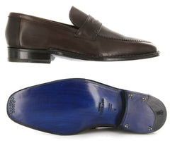 Sutor Mantellassi Brown Shoes - Penny Loafers - 7/6 - (M10792028)