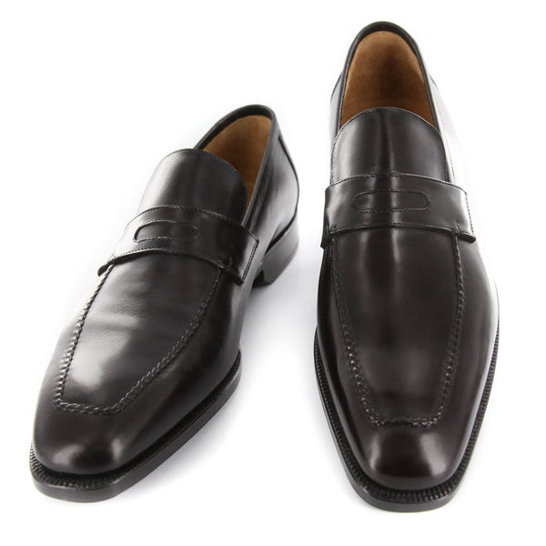 Sutor Mantellassi Dark Brown Shoes - Loafers - 6.5/5.5 - (M9012028)