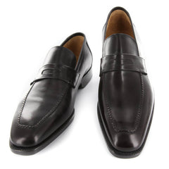 Sutor Mantellassi Dark Brown Shoes - Loafers - 6.5/5.5 - (M9012028)