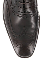 Sutor Mantellassi Dark Brown Shoes - 7.5/6.5 - (M941/32028LAPO)
