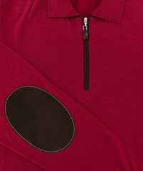 Svevo Parma Red Sweater - 1/4 Zip - (6107AI14MP062155S) - Parent