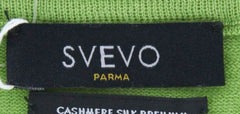 Svevo Parma Green Sweater - V- Neck - Size L (US) / 52 (EU) - (0671SA9X48)