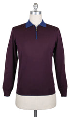 Svevo Parma Burgundy Red Sweater - Polo - Size L (US) / 52 (EU) - (S124188)