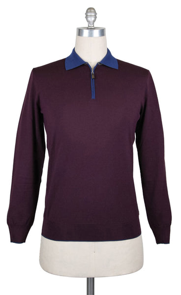 Svevo Parma Burgundy Red Sweater - Polo - (S124188) - Parent
