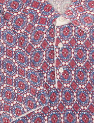 Svevo Parma Burgundy Red Fancy Cotton Polo - (R8) - Parent