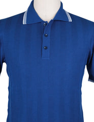 Svevo Parma Blue Solid Cotton Polo - (R3) - Parent