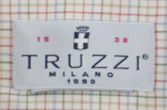 Truzzi Multi-Colored Plaid Cotton Dress Shirt - Slim - (7Q) - Parent