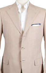 Cesare Attolini Beige Sportcoat 42/52