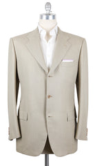 Kiton Beige Sportcoat 44/54