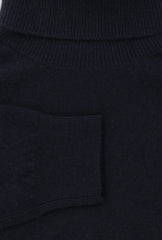 Ballantyne Dark Blue Cashmere Turtleneck Sweater - (BA314241) - Parent