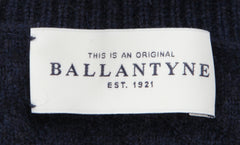 Ballantyne Dark Blue Cashmere Turtleneck Sweater - (BA314241) - Parent