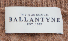 Ballantyne Light Brown Cashmere Turtleneck Sweater - (BA314242) - Parent