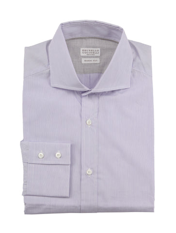 Brunello Cucinelli Lavender Purple Shirt - Full