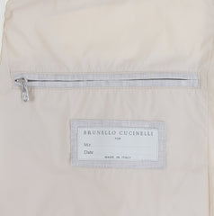 Brunello Cucinelli White Cotton Solid Jacket Vest - (BC1026236) - Parent