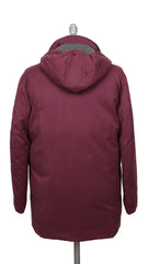 Brunello Cucinelli Burgundy Red  Solid Jacket - (BC0108221) - Parent