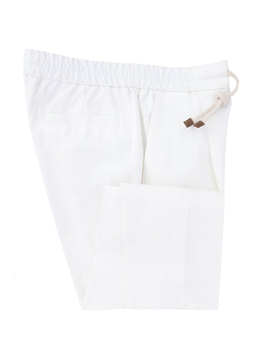 Brunello Cucinelli White Pants