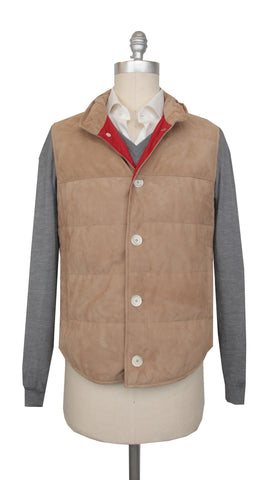 Brunello Cucinelli Light Brown Jacket Vest