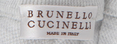 Brunello Cucinelli Light Gray Cotton Blend Sweatpants - (BC926239) - Parent