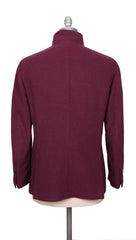 Brunello Cucinelli Burgundy Jacket - (BC0108223) - Parent