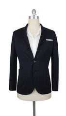 Brunello Cucinelli Dark Blue Silk Blend Sportcoat - 40/50 - (BC1024231)