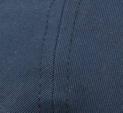 $595 Brunello Cucinelli Blue Solid Cotton Baseball Cap - (BC823251) - Parent