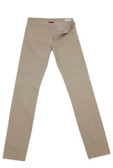 Brunello Cucinelli Light Brown Pants - Slim - (BC117236) - Parent