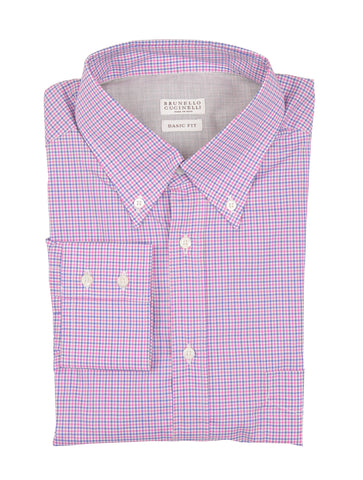 Brunello Cucinelli Pink Shirt - Full