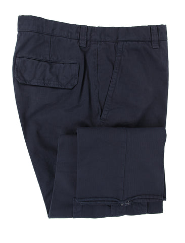 Brunello Cucinelli Navy Blue Pants