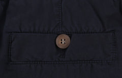 $595 Brunello Cucinelli Dark Blue Cotton Pants - Slim - (BC1016255) - Parent
