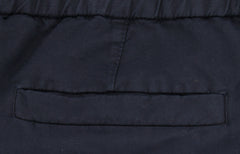 Brunello Cucinelli Dark Blue Linen Blend Pants - (BC919234) - Parent