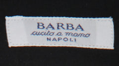 Barba Napoli Black Solid Cotton Shirt - Extra Slim - (BN919233) - Parent