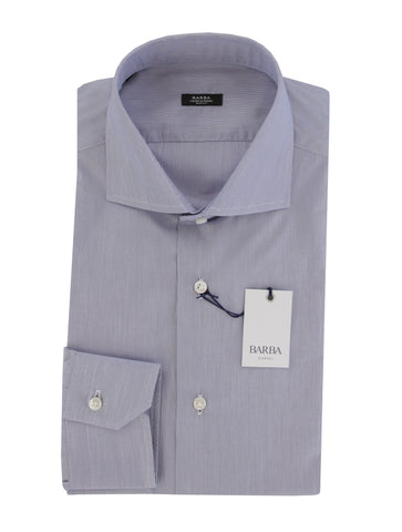 Barba Napoli Blue Shirt - Extra Slim
