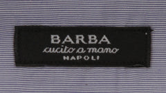 $350 Barba Napoli Blue Striped Shirt - Extra Slim - (BN8202410) - Parent