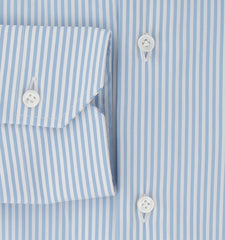 Barba Napoli Light Blue Striped Shirt - Extra Slim - (BN9122320) - Parent