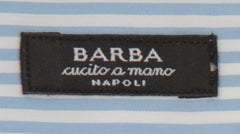Barba Napoli Light Blue Striped Shirt - Extra Slim - (BN9122320) - Parent