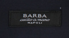 $350 Barba Napoli Midnight Navy Blue Shirt - Extra Slim - (BN9122318) - Parent